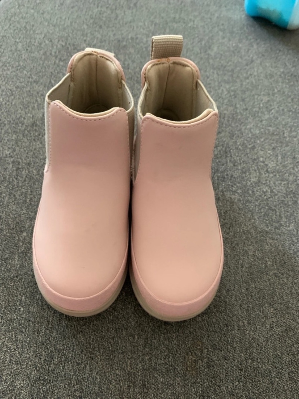Native Kids Pink Chelsea Boots